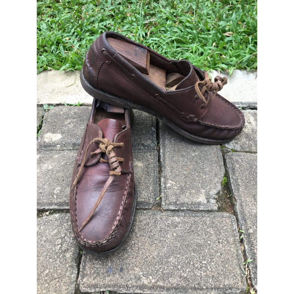 Sepatu Loafer Weinbrenner Shoes Kulit Pria Size 42 Coklat Vintage