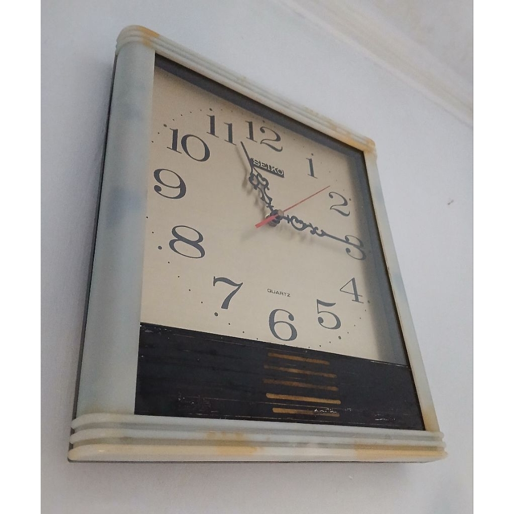 Jam dinding SEIKO (mesin SKP Thailand) jadul vintage