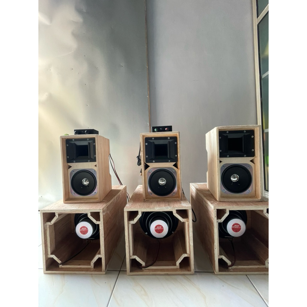 PAKET MINIATUR 6inch LENGKAP/MINUATUR SOUND SISTEM 6inch/PAKET MINIATUR TERLENGKAP