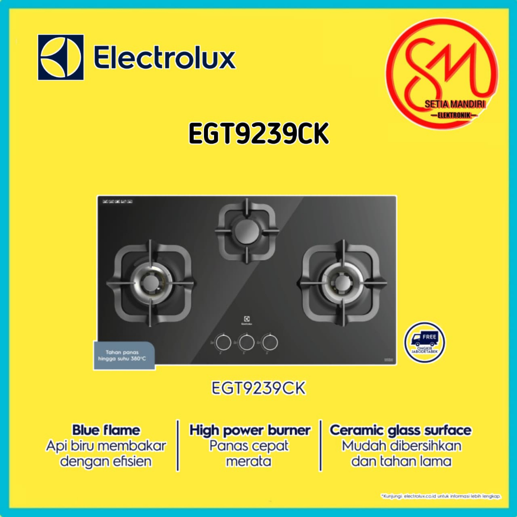 Electrolux EGT9239CK Kompor Tanam