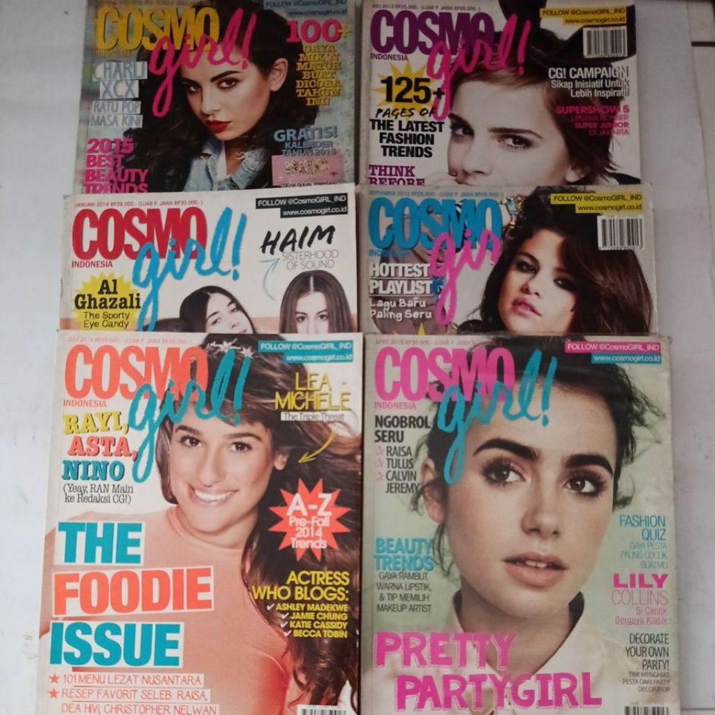 MAJALAH COSMO GIRL