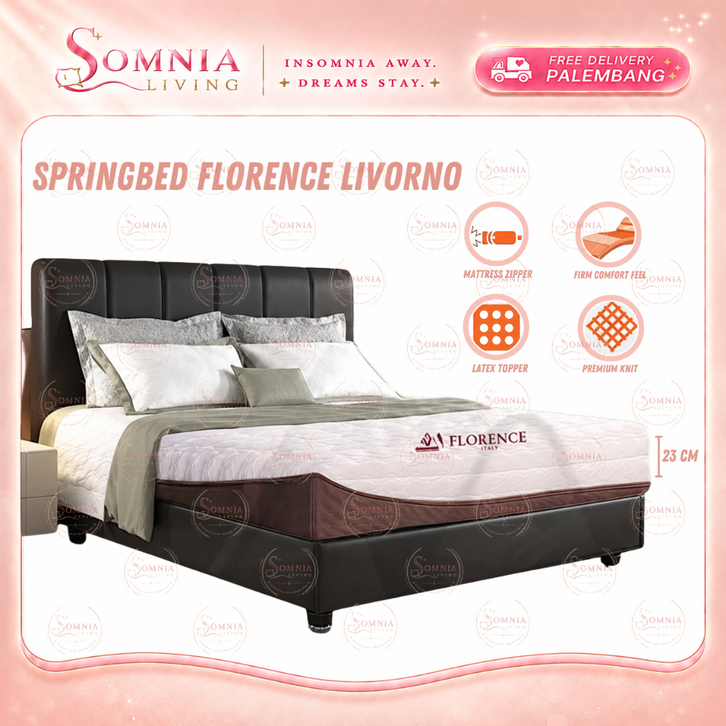Springbed Florence Livorno | Springbed Kasur Matras Florence Murah Palembang | Furniture Murah Palem