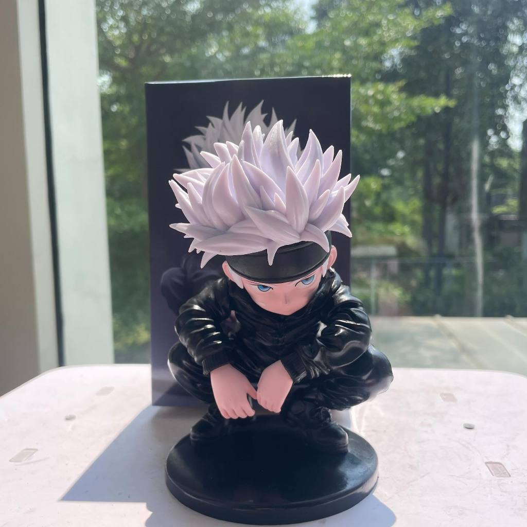 Anime Jujutsu Kaisen Satoru Gojo Figure / Mainan Gojo Satoru JJ