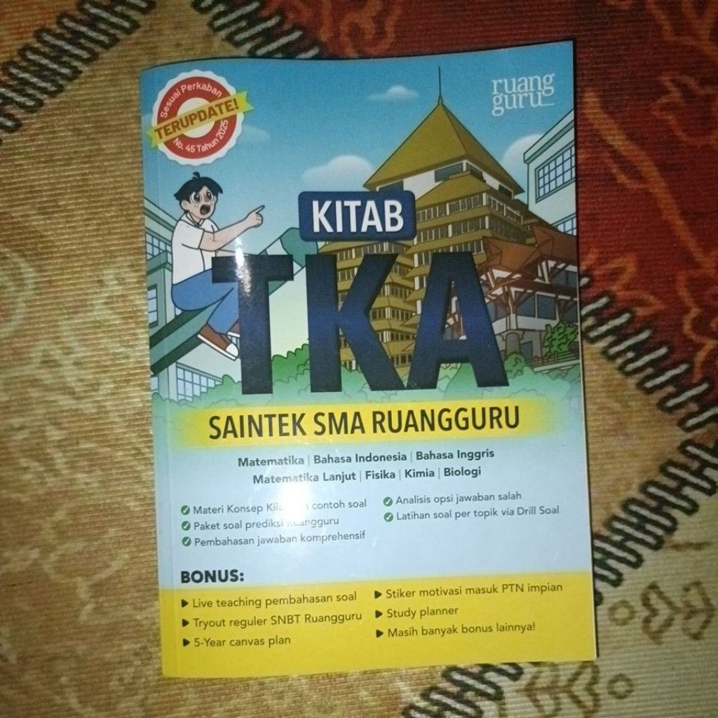 PRELOVED KITAB TKA RUANGGURU