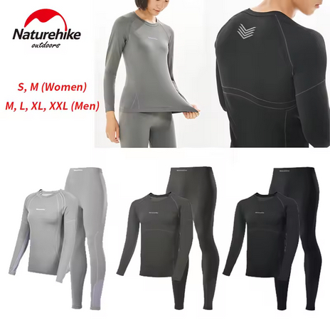 BASELAYER SET THERMAL UNDERWEAR PAKAIAN DALAM OLAHRAGA NATUREHIKE CYY2342GC010