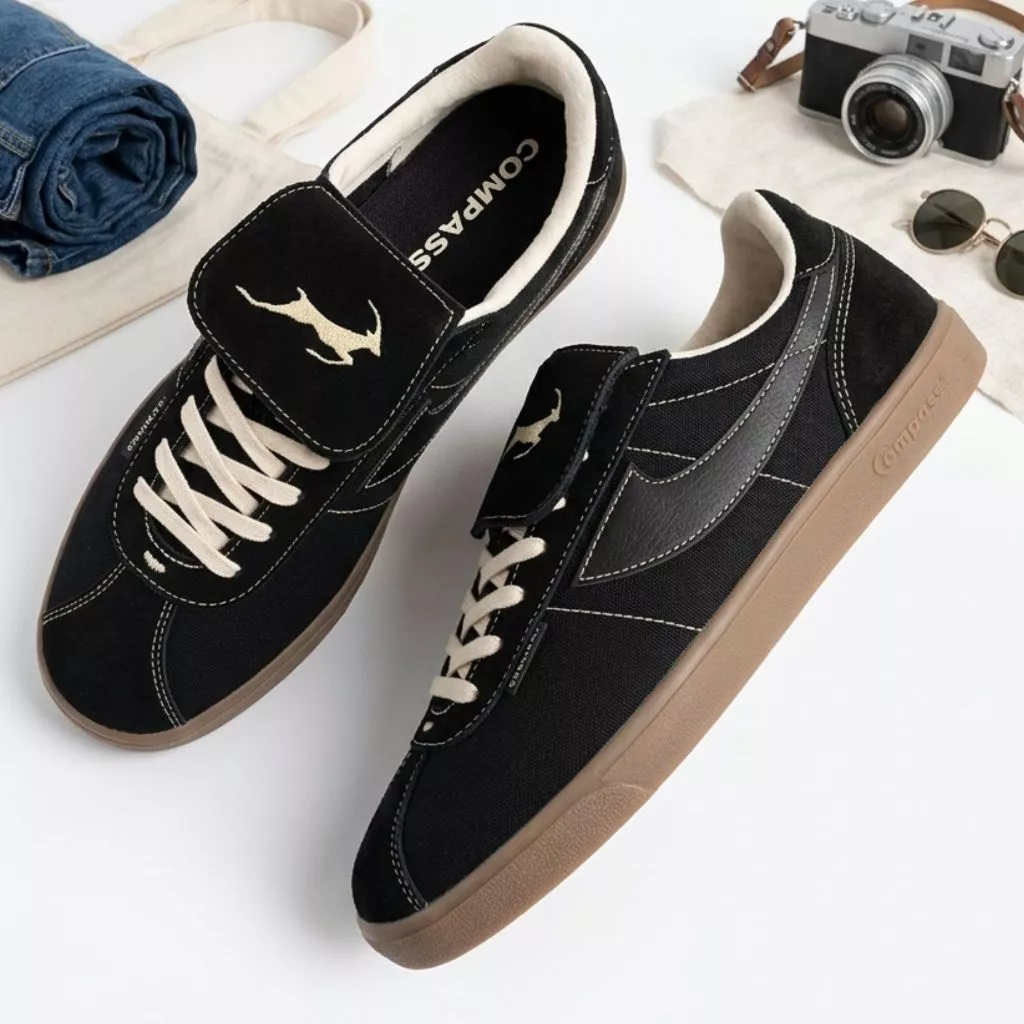 Sepatu Compass Tribune Home Away Black