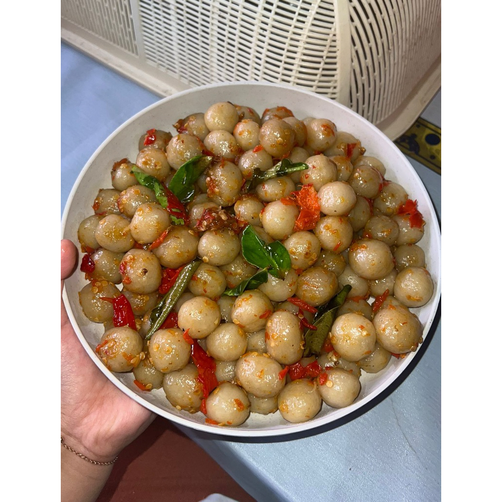 CILOK ISI CABE BAWANG - Isi 40 butir - Enak Gurih Pedas