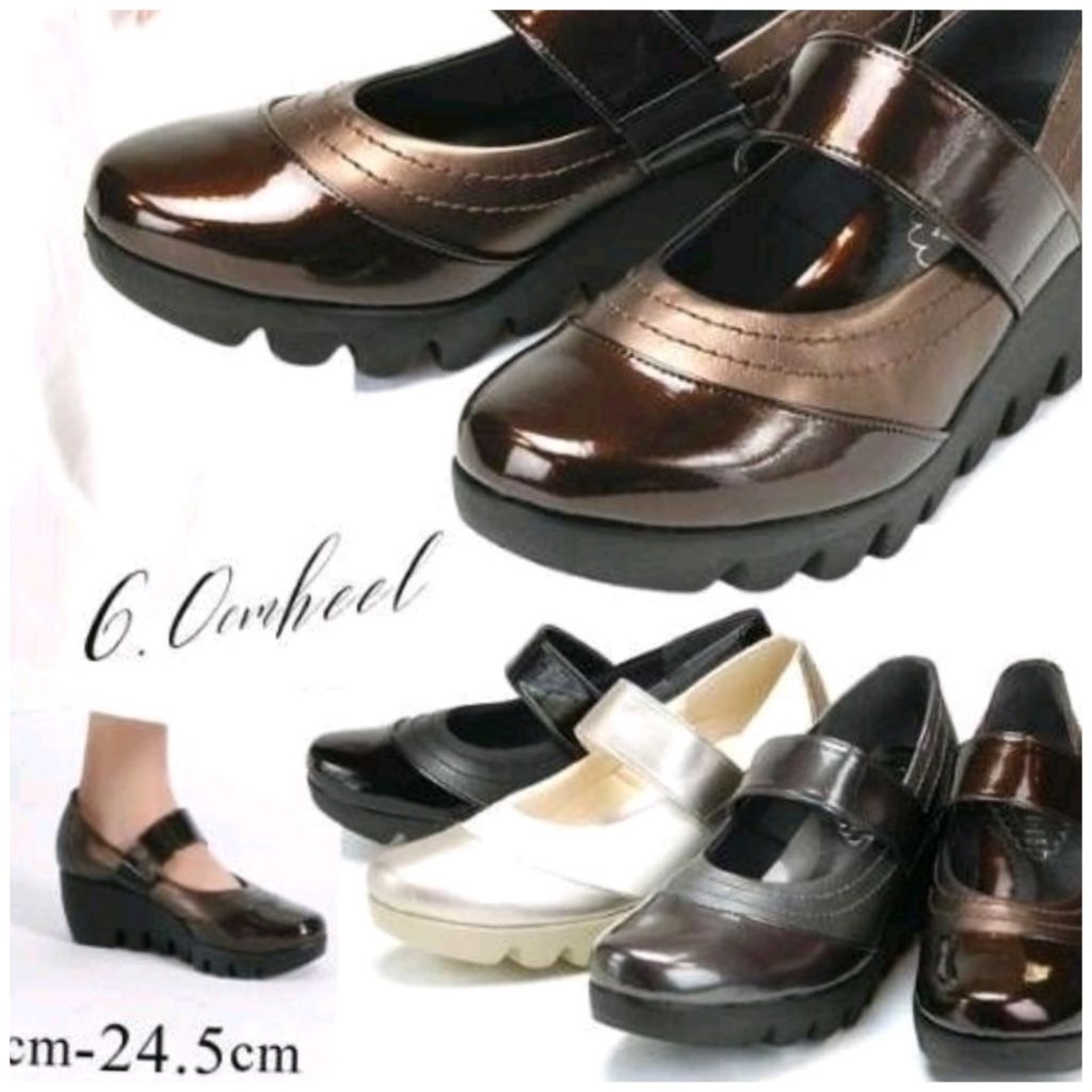 sepatu wedges  first contact  110  original japan