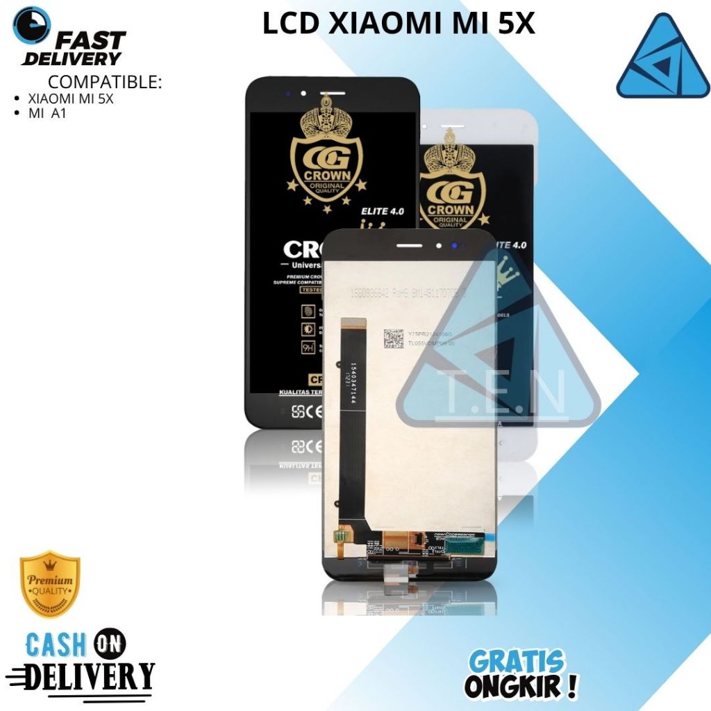 LCD TOUCHSCREEN XIAOMI MIA1 / MI5X - MI 5X - MIA1 COMPLETE FULLSET ORIGINAL