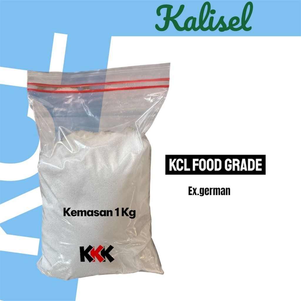 KCL Jerman - Kcl food grade - KCL german food grade 1kg