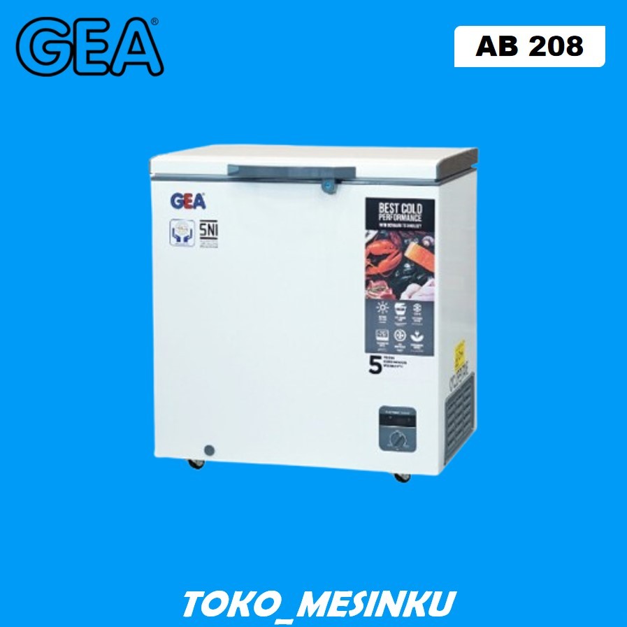 Chest Freezer GEA AB 318 R Chest Freezer Box 300 Liter