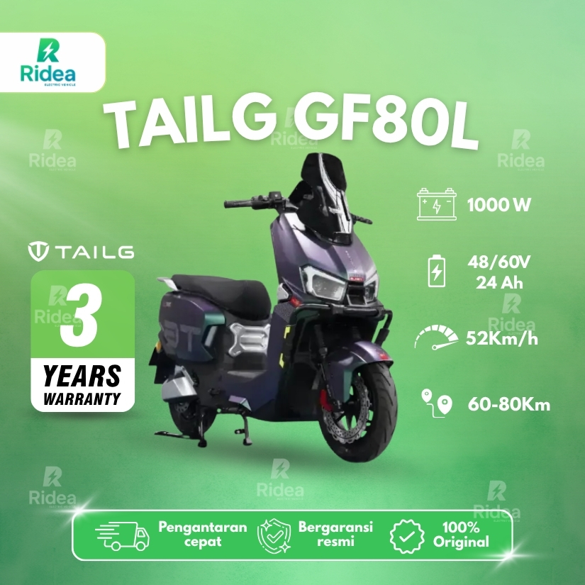 Tailg GF80L sepeda listrik anti air bahkan direndam