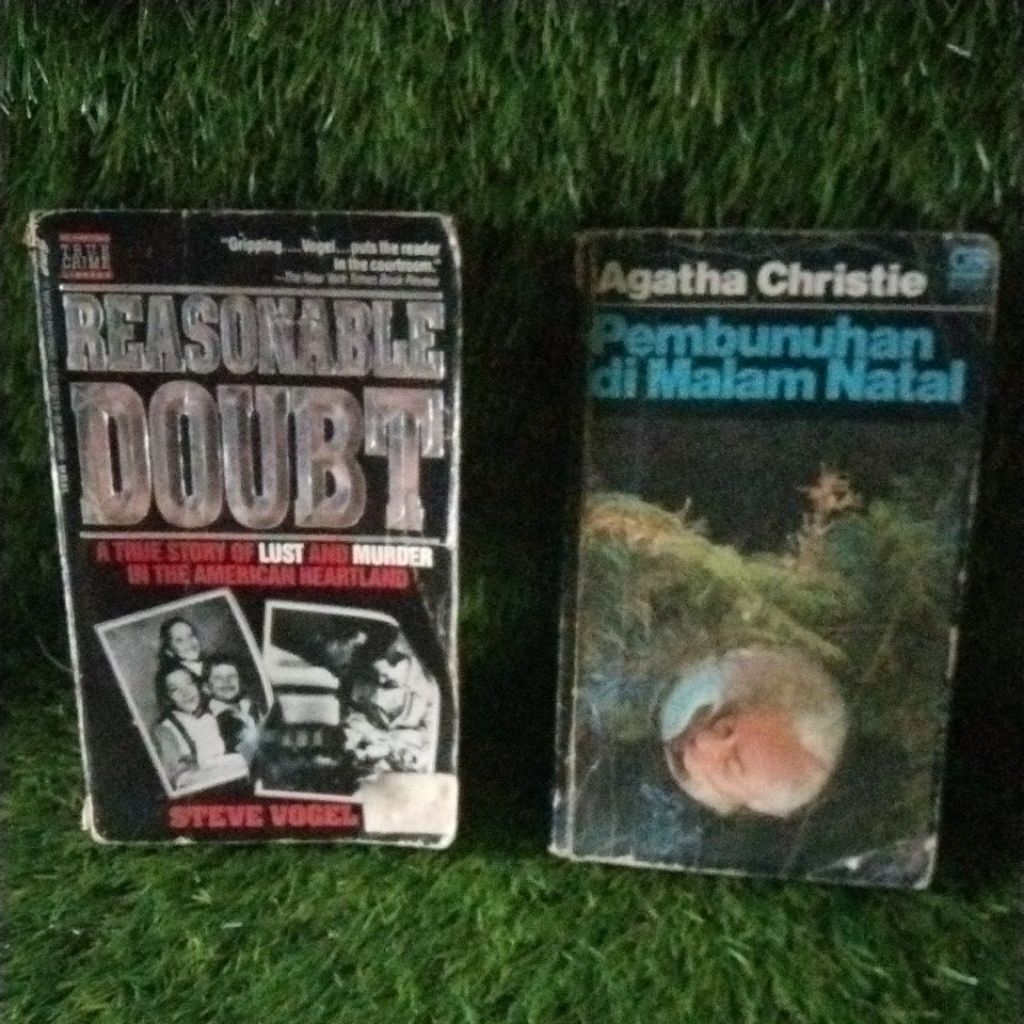 novel REASONABLE DOUBT (STEVE VIGEL)/novel PEMBUNUHAN DI MALAM NATAL (AGATHA C)