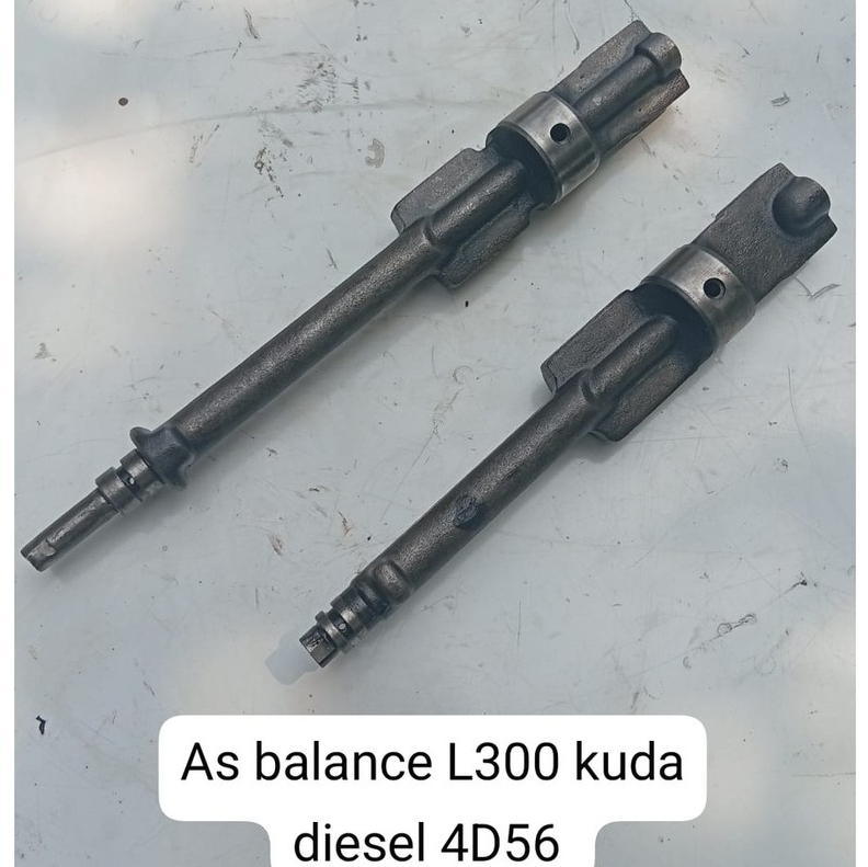 Shaft Shaf as balance Mitsubishi L300 kuda diesel 4D56 copotan original  Varian Panjang Pendek