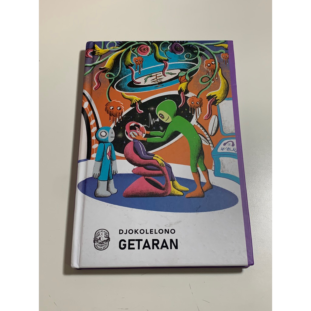 Novel Getaran - Djokolelono | Preloved (Hardcover) + Pembatas Buku