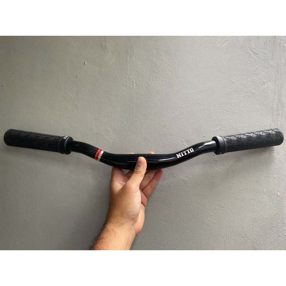 Risebar Nitto collabs Brotures, clamp oversize, panjang 520 mm include grip Brotures