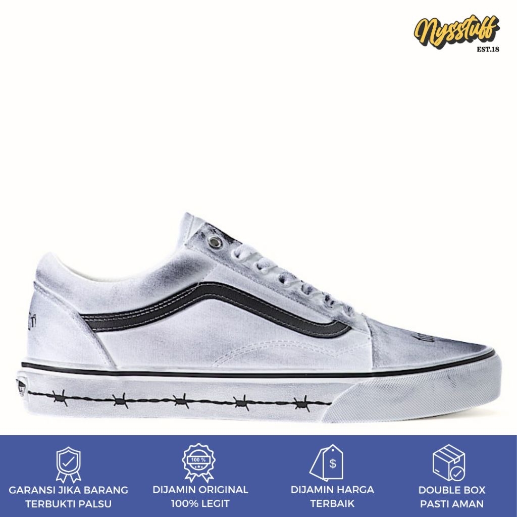 Vans x Travis Barker Old Skool White ORIGINAL