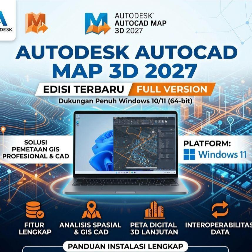 Autodesk AutoCAD Map 3D 2027 ( windows )