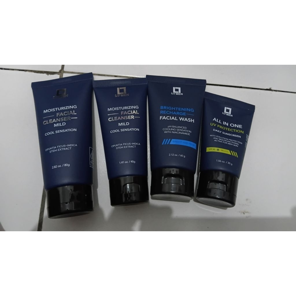 LT MEN PAKET FACIAL WASH - SUNSCREEN - BODYWASH