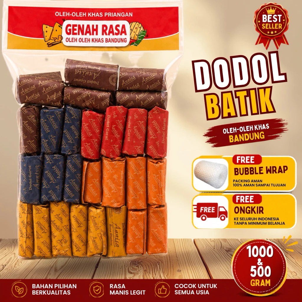 Dodol Garut Batik 500 g & 1 kg
