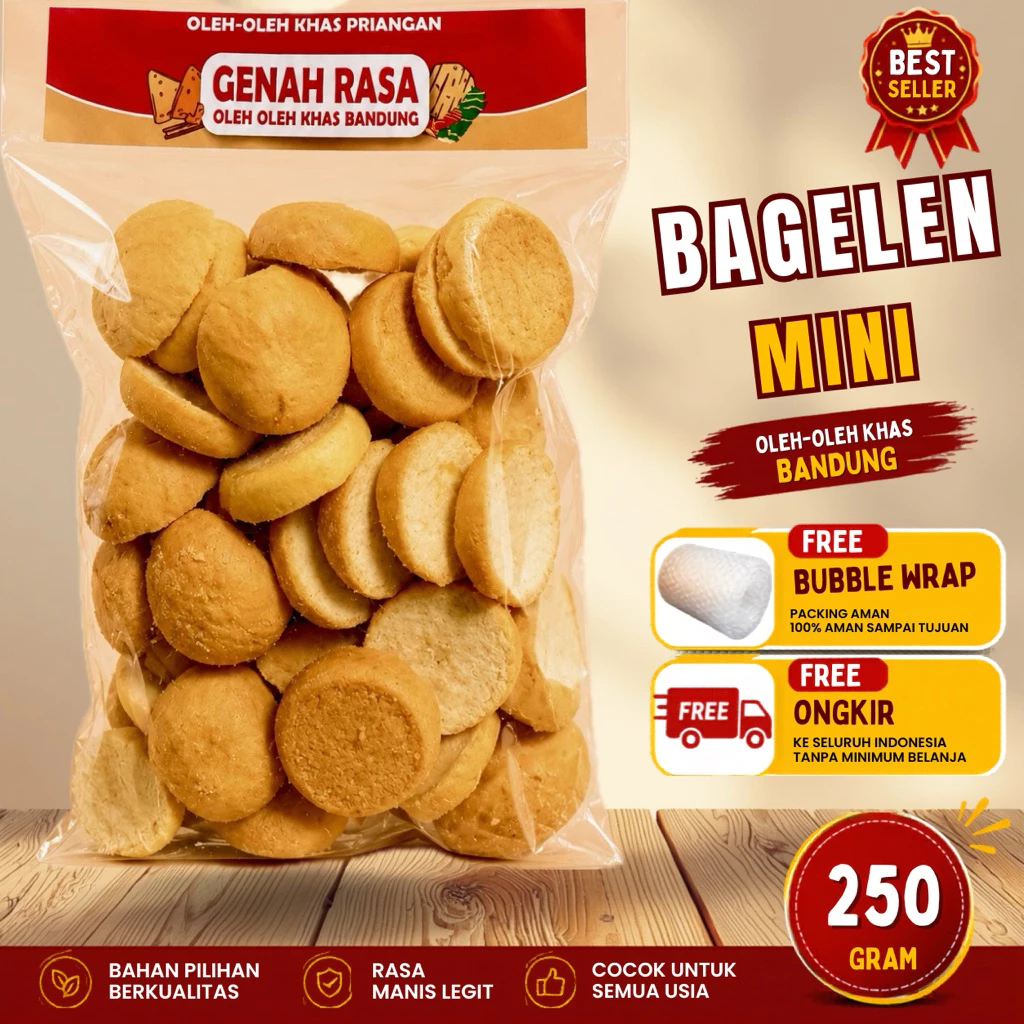 Roti Bagelen Mini Vanilla 250 g