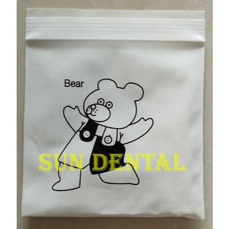Karet Behel Ortho Ormco Elastik Elastic Gigi Bear per bungkus isi 100 pcs Rubber Band Dental Kawat G