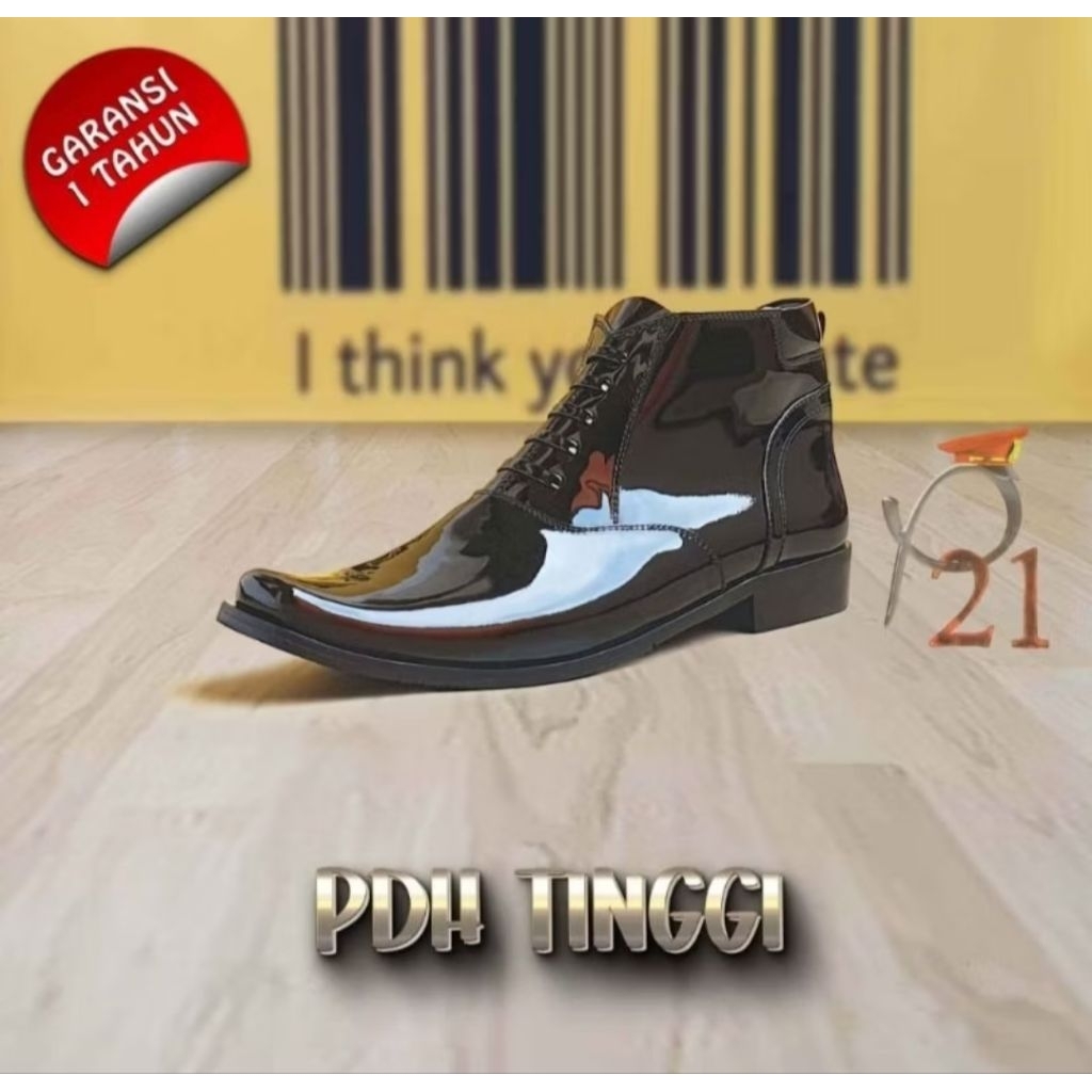 Sepatu Pdh Tinggi P21