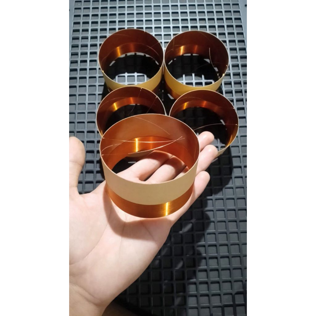 spul spol voice coil speaker 3inch 75,5mm in out fibertil