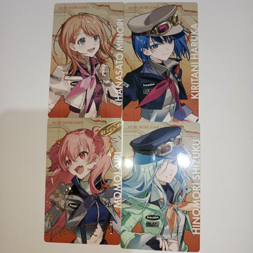 [BUNDLE] Project Sekai Proseka epick Frontier Airi foil Minori Haruka Shizuku More More Jump Momojan