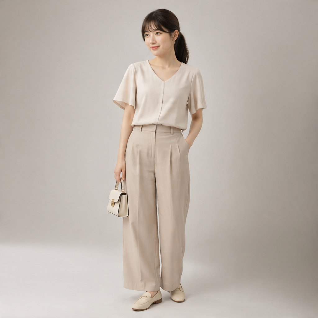 [G-07][Grade B] Gl*bal Un*qlo Shortsleeve Blouse Women | Blosue Lengan Pendek Wanita