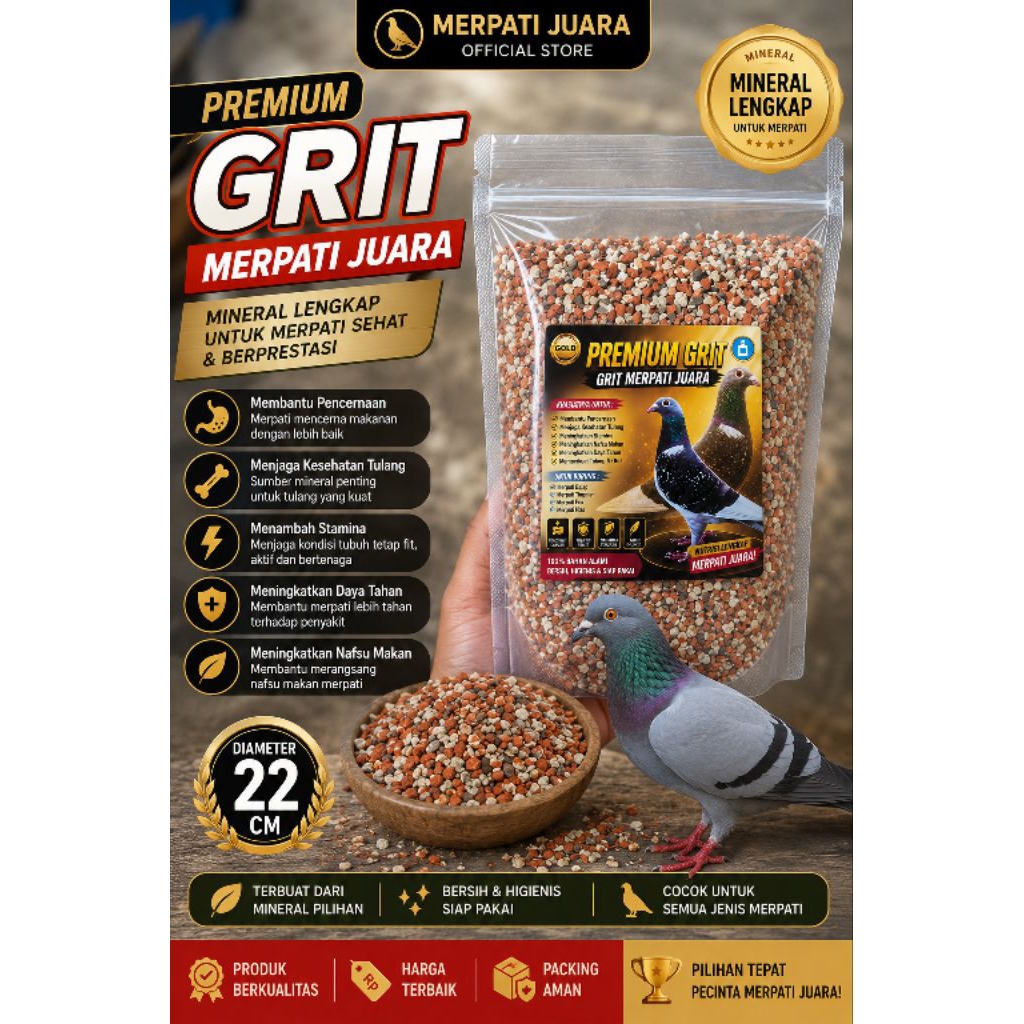 PREMIUM GRIT MERPATI JUARA