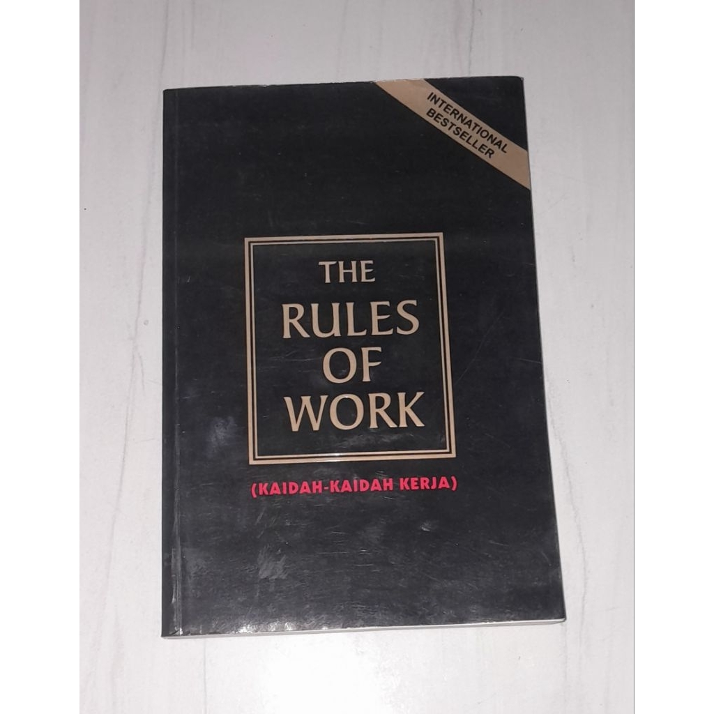 BUKU THE RULES OF WORK ORIGINAL