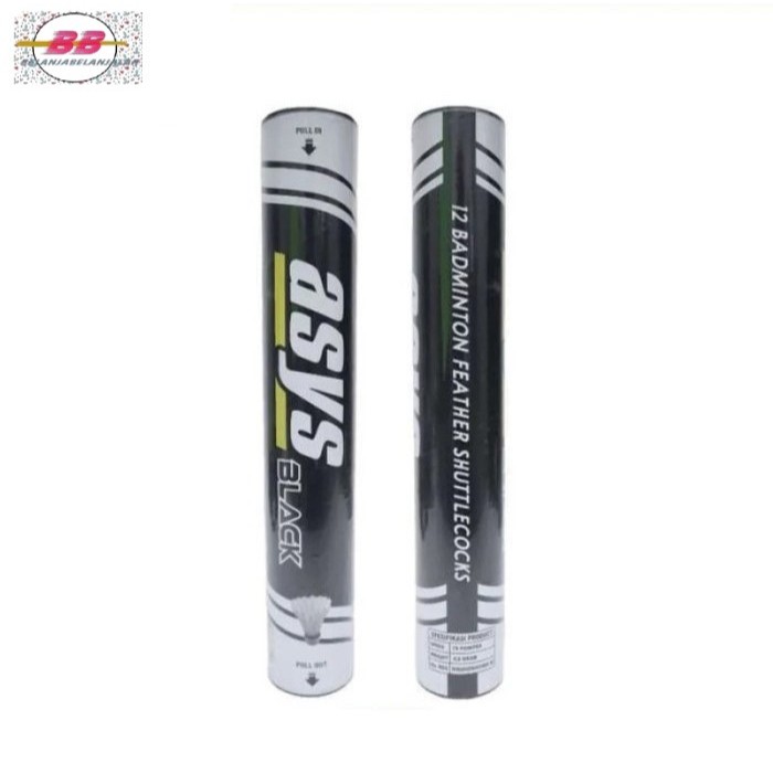 KOK BADMINTON / SHUTTLECOCK ASYS BLACK ORIGINAL