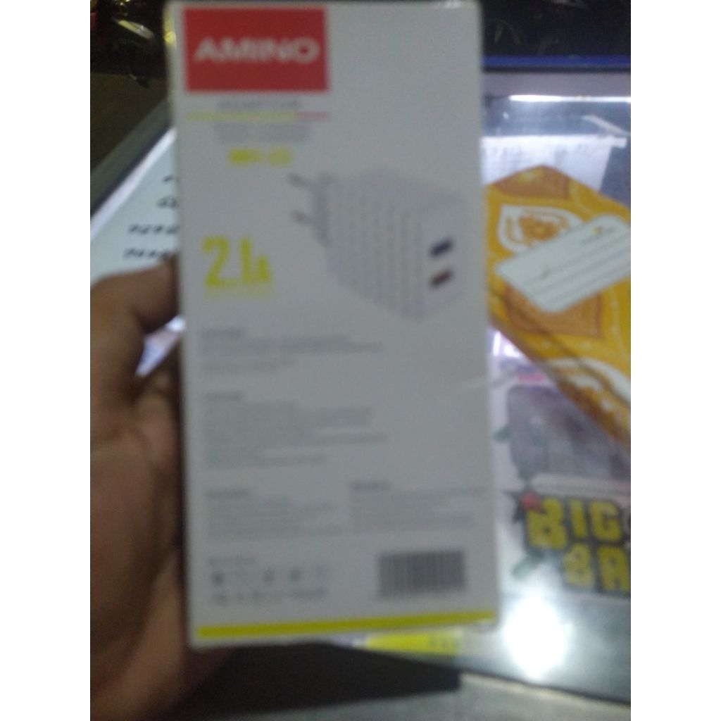 adaptor charger amino micro usb
