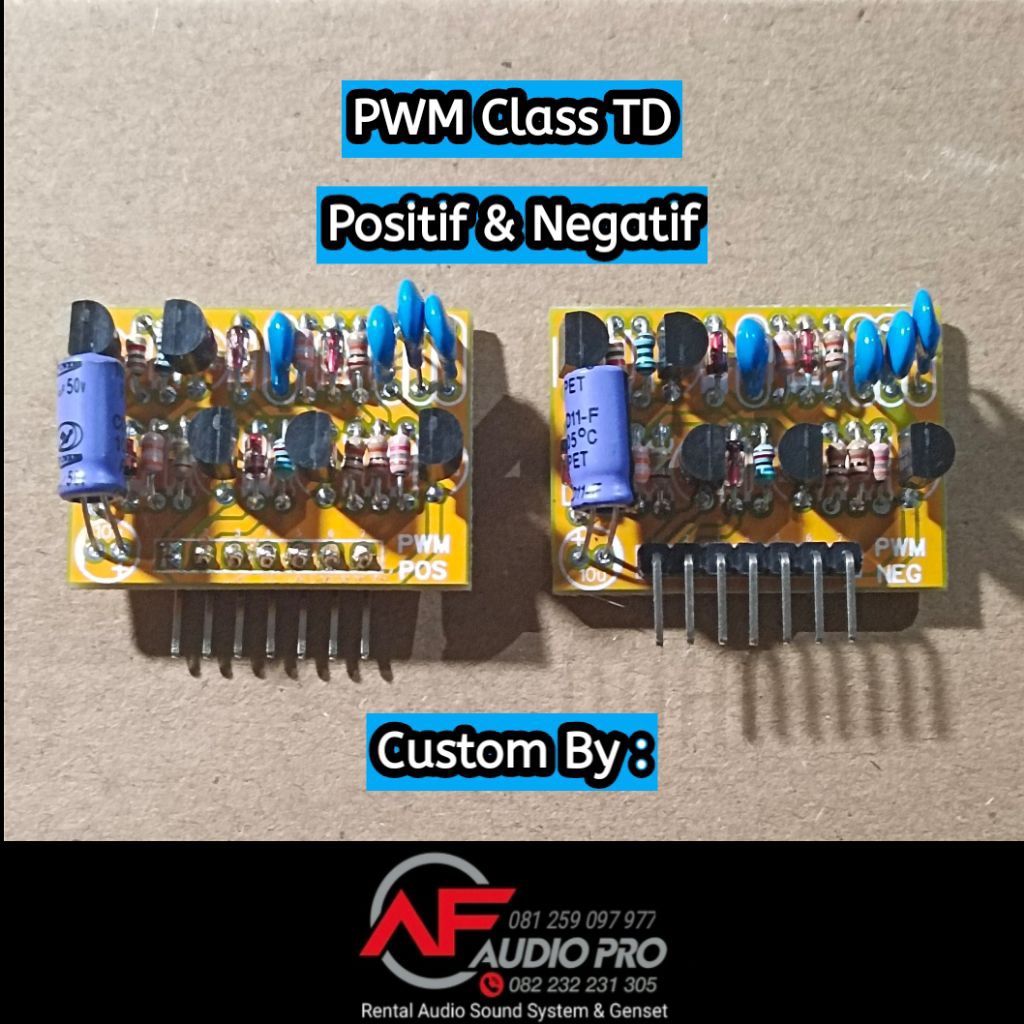 PWM Class TD, Harga 1set
