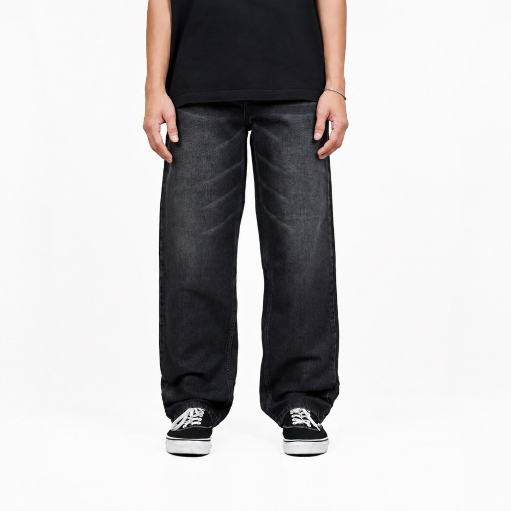 Celana Pria Panjang Original KRGR Depta HTBI Baggy Skena Fit Loose Fit