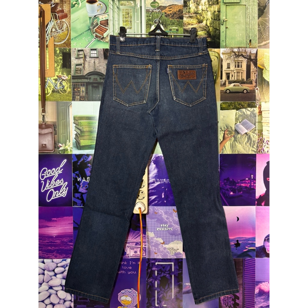 Wrangler Blue Bell Navy Garment Size 28 Jeans Preloved