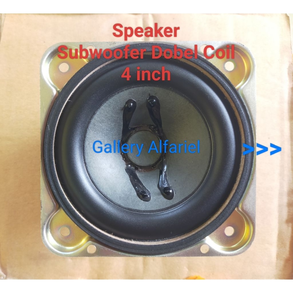Speaker 4 inch subwoofer  Subwoofer 4 inch  Speaker 4 inch polytron  Speaker double  Speaker subwoof
