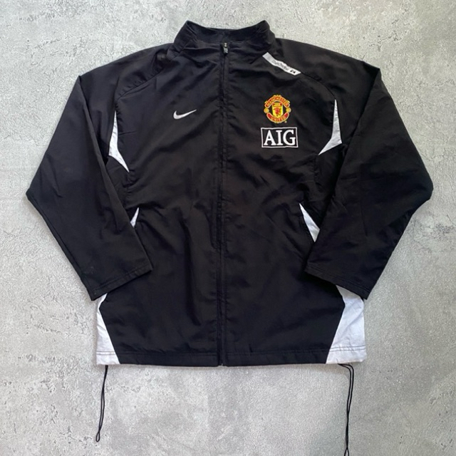 2007-2008 Nike Manchester United Track Jacket Training Jersey