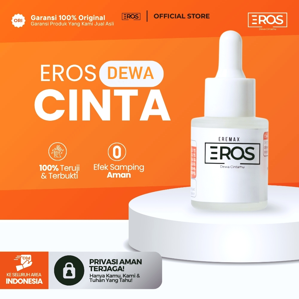 Eros Serum Pria Original Official Store Dewa Cinta Isi 20 ml Ori