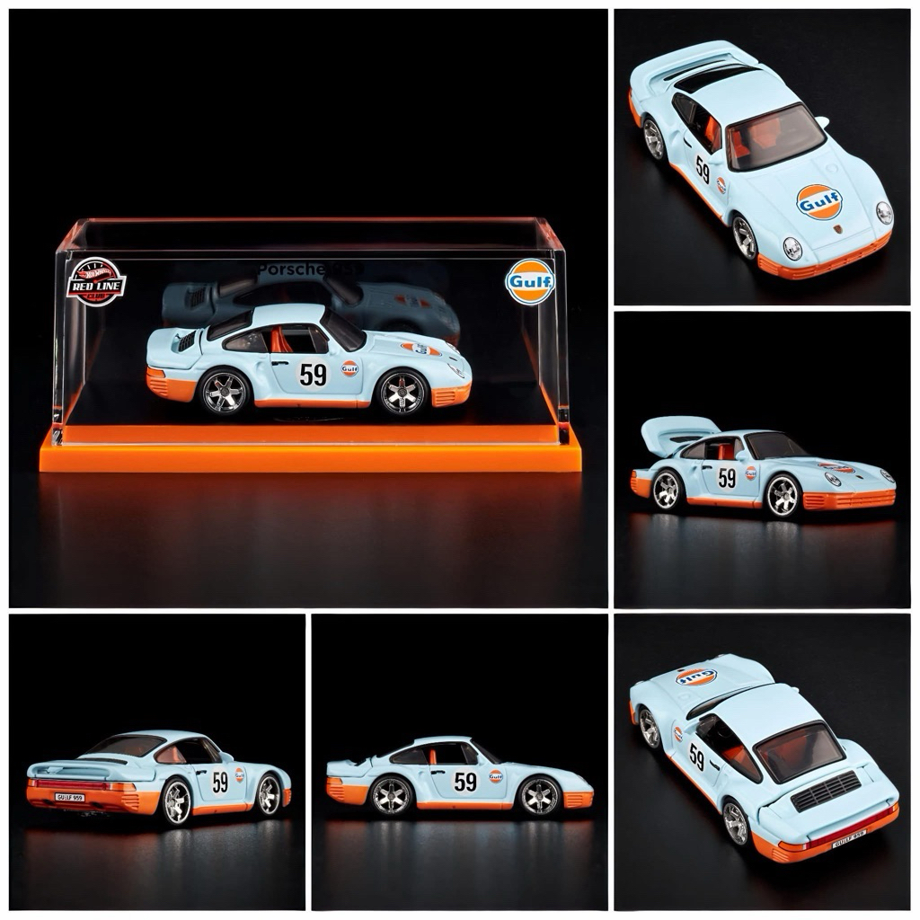 Hotwheels RLC Porsche 959 Gulf [SEGEL]