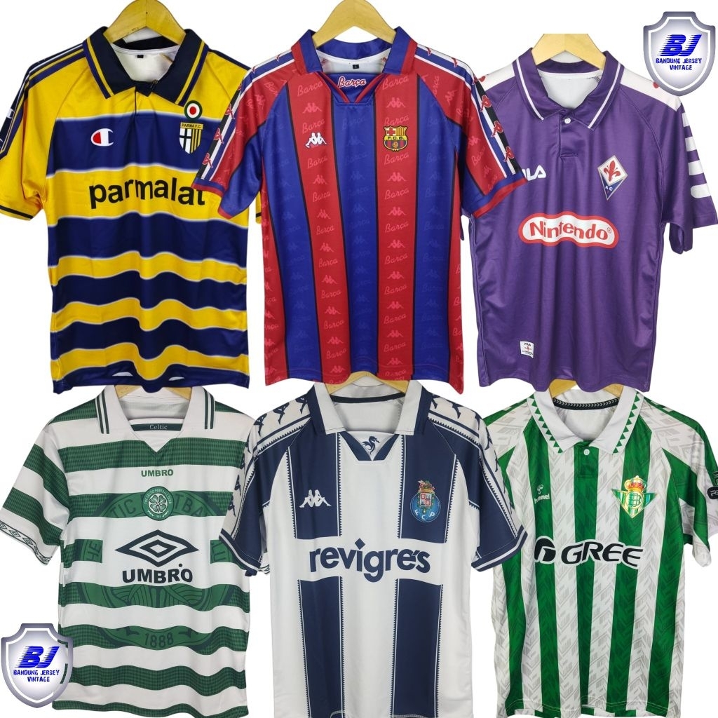 jersey home away vintage premium luar negeri/Jersey Celtic/jersey porto/jersey real betis/Jersey Bar