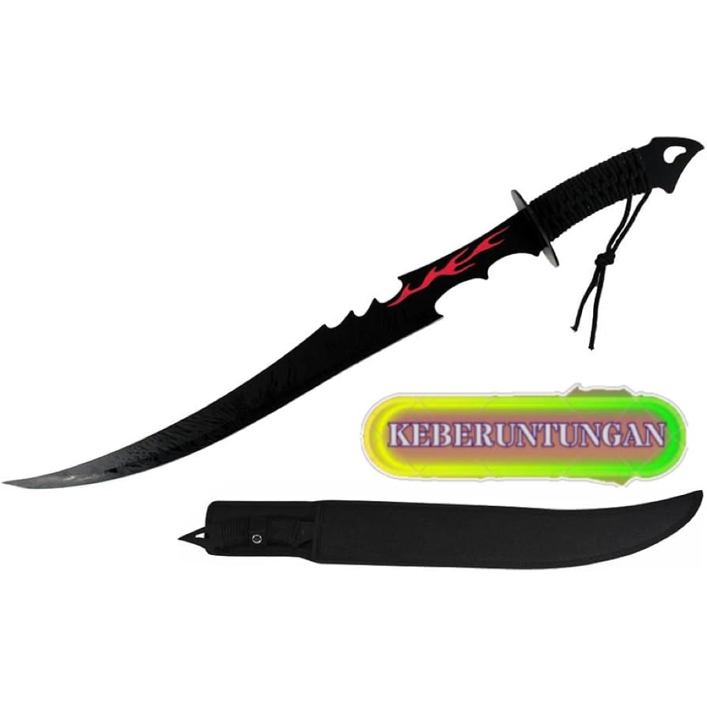 Pisau dapur/ pisau survival HK-1482/ Pisau survival kit