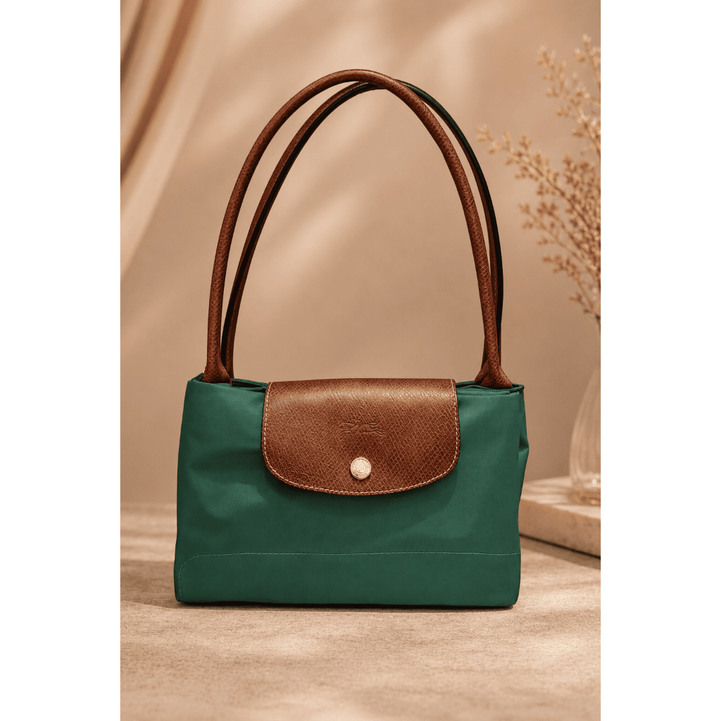 Tas Wanita Premium Model Longchamp Le Pliage Original Shoulder Bag Nylon Tote Bag