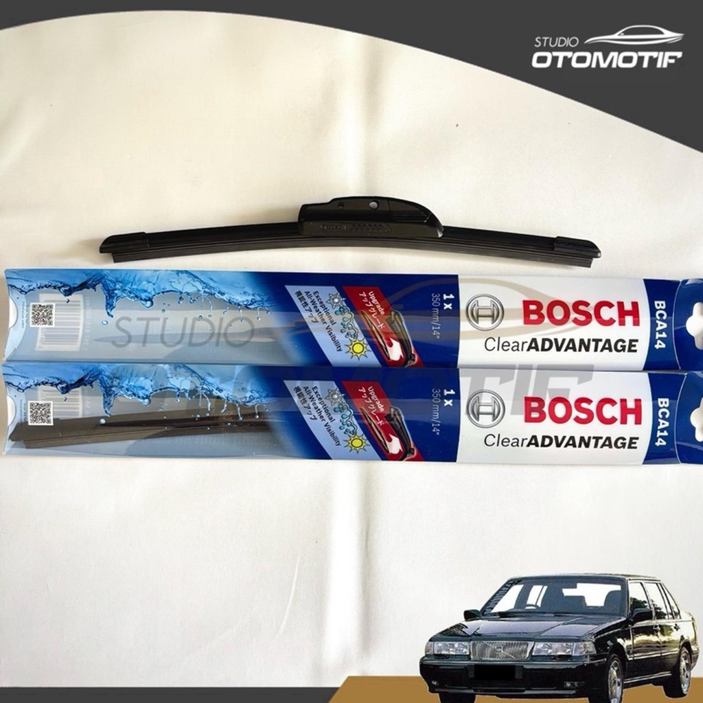 Wiper VOLVO 960 Bosch Frameless Clear Advantage Premium Quality BF2219 2 Pcs