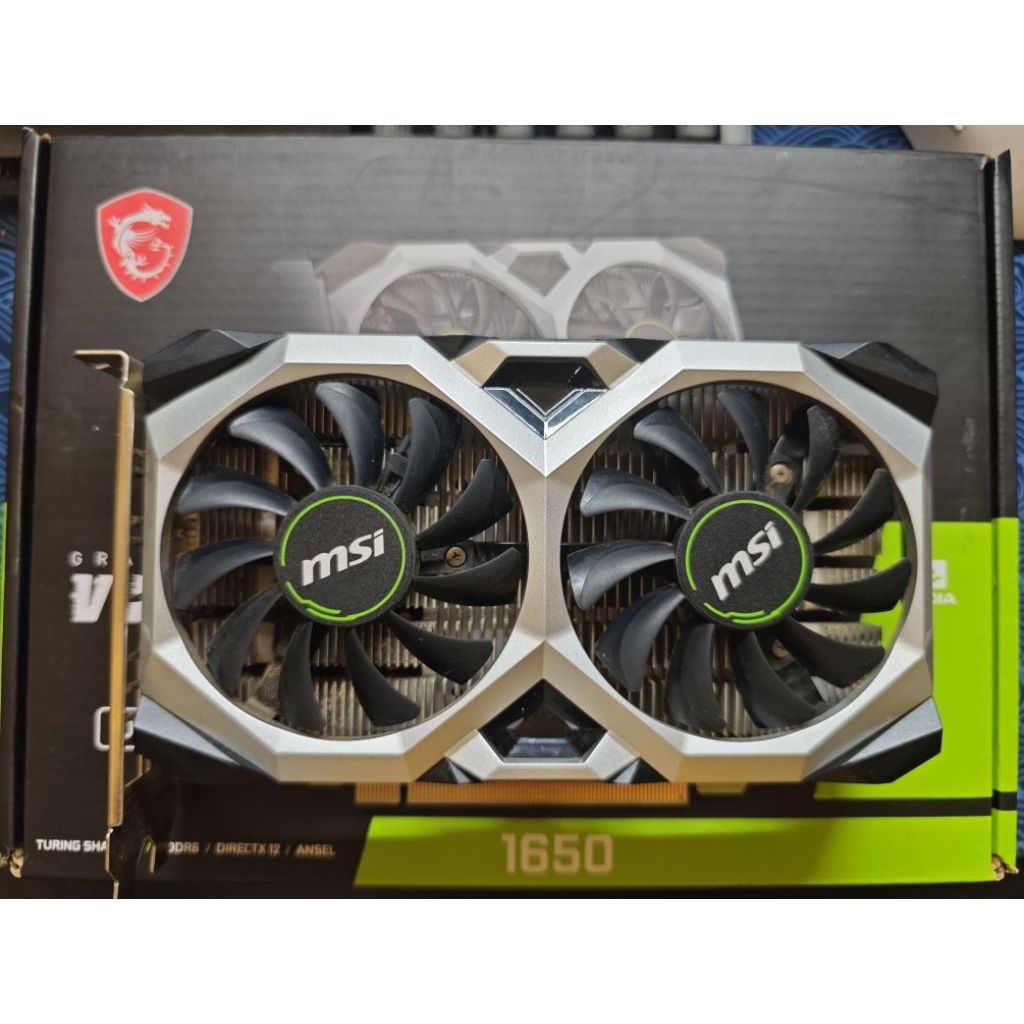 PC Gaming GTX 1650 Msi 4GB GDDR6, Mobo MSI B660m Mortar DDR4 + Cooler Jonsbo CR-1000 Plus, PSU Coole
