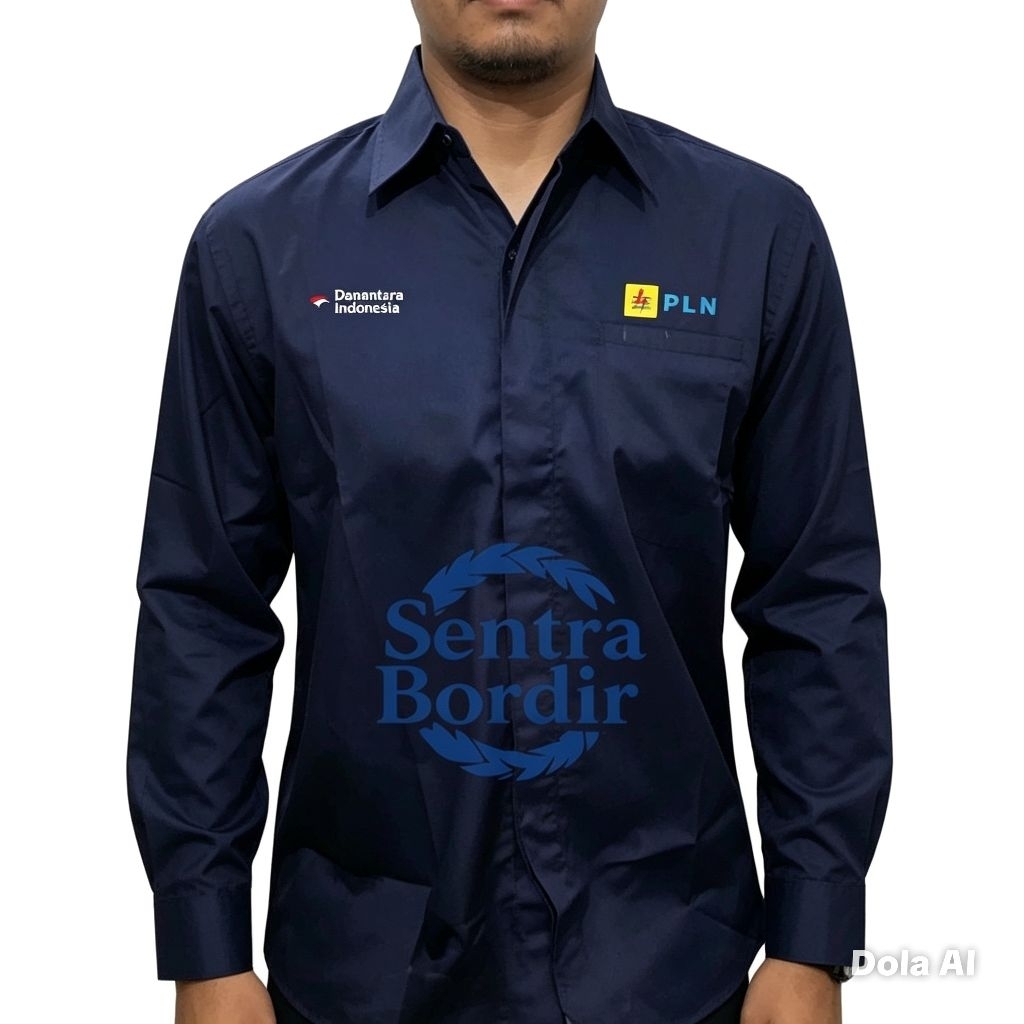 KEMEJA PLN DANANTARA SERAGAM DANANTARA PLN BORDIR