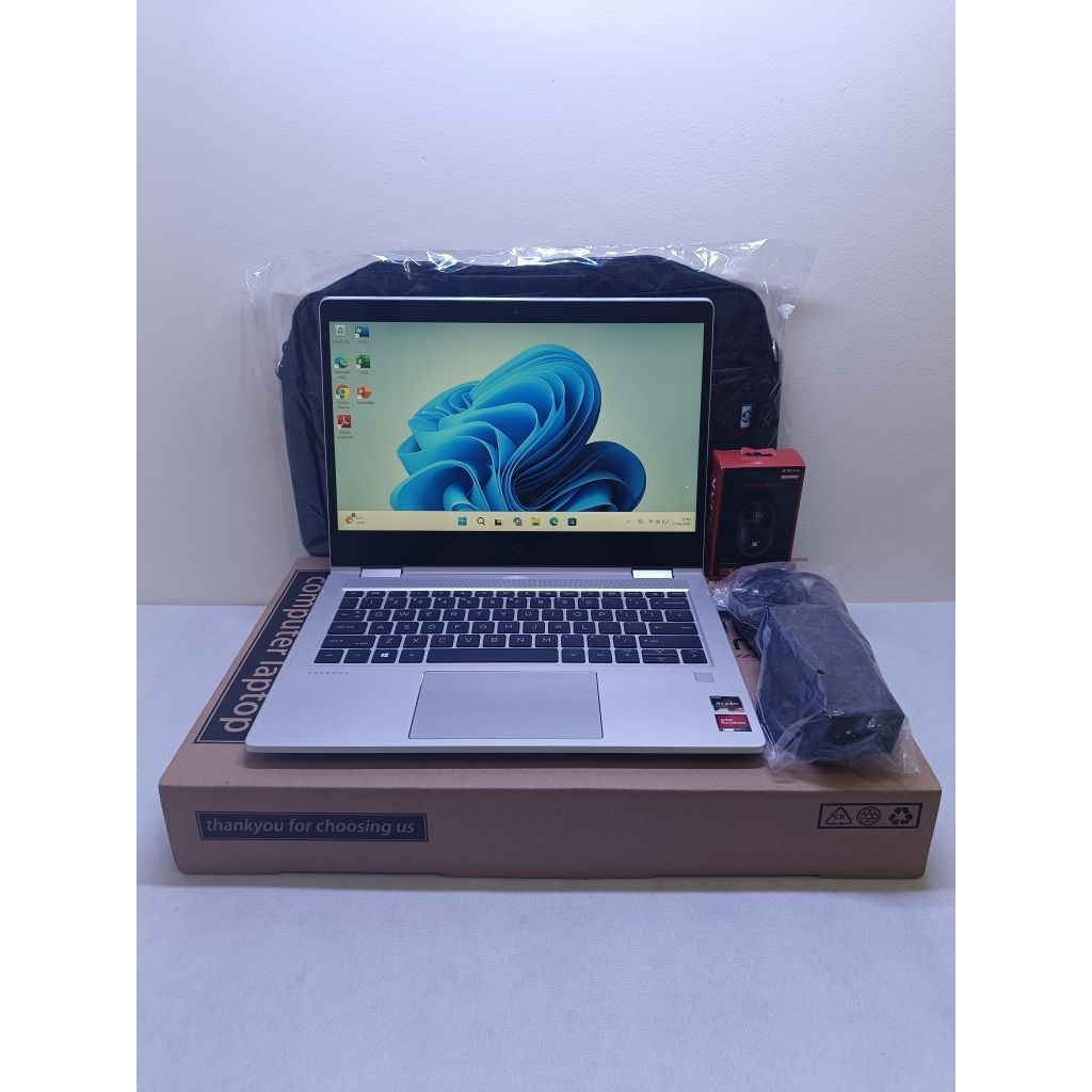 HP PROBOOK X360 G7 2IN1 / AMD RYZEN 7PRO-4750U / 16GB-256GB SSD / MULUS