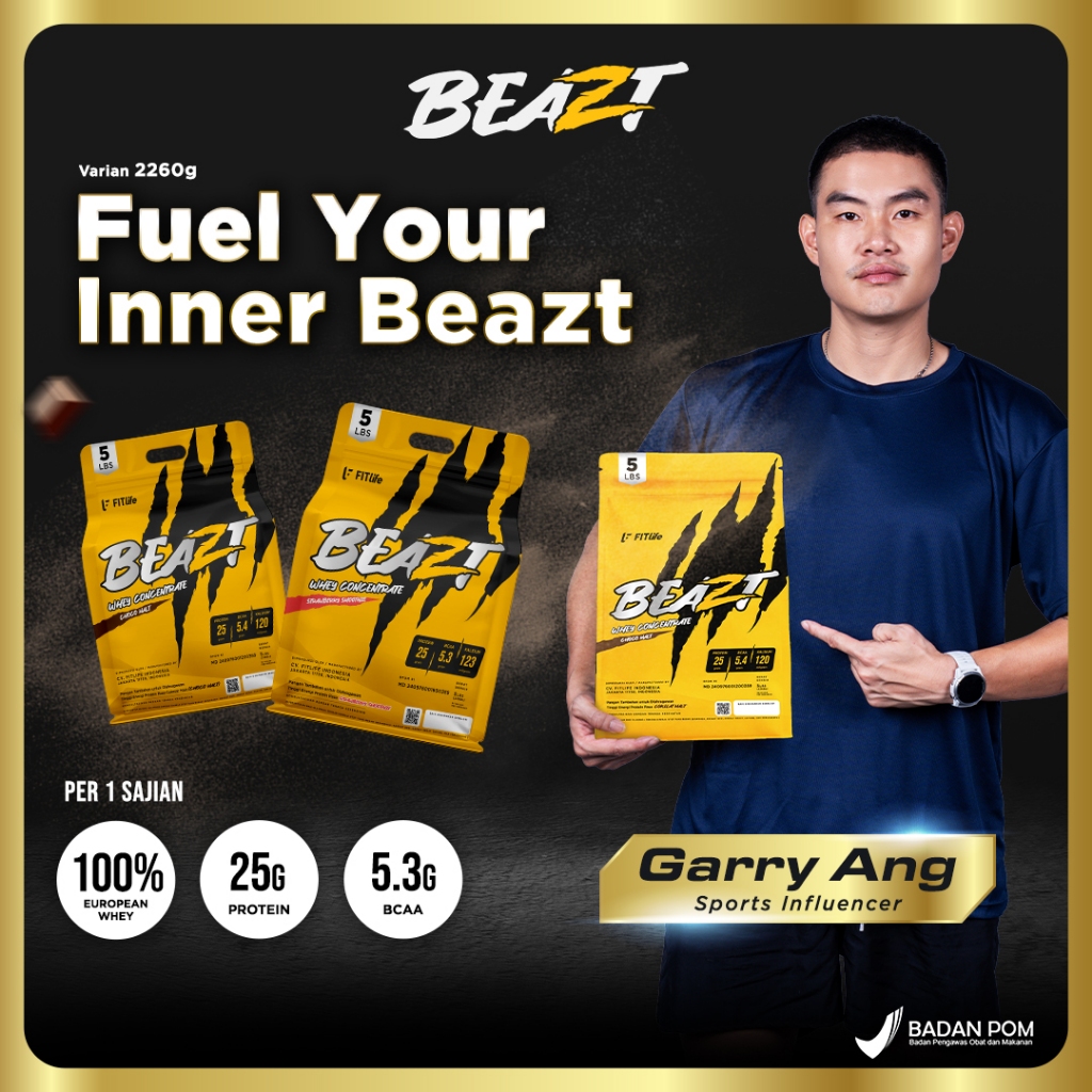 FITlife Beazt 5lbs/2260gr - Whey Protein Concentrate (Ex Wpro)