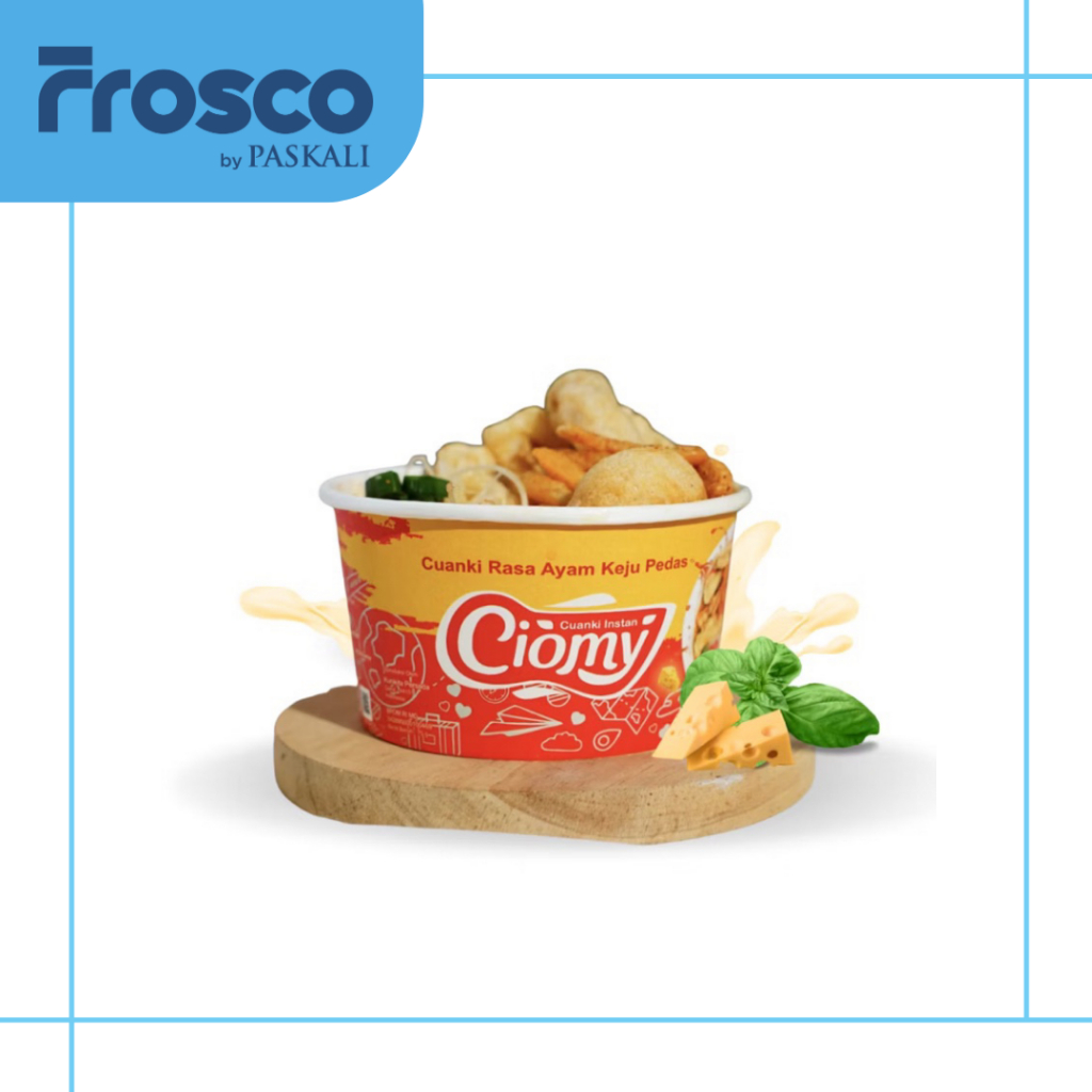 Cuanki Cup Instan Ciomy - Rasa Kari ayam Pedas 75gr